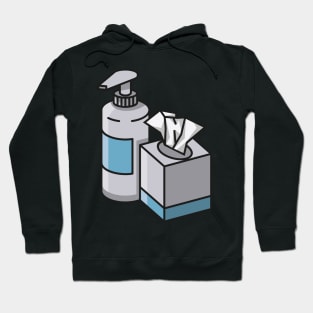 Lotion and tissues Hoodie